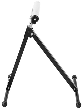 ERYUE Supporto per con Supporto a Rullo Singolo Regolabile per capacità di Carico di Lavoro Pesante 40-90 Kg, Base in Acciaio Pieghevole Riporre e Trasportare Facilmente, Adatto Utenti Attrezzature
