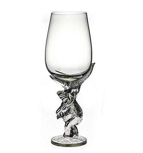 Fair Trade Unique Bremers Elephant stem Bordeaux Glass [BR-01-P]