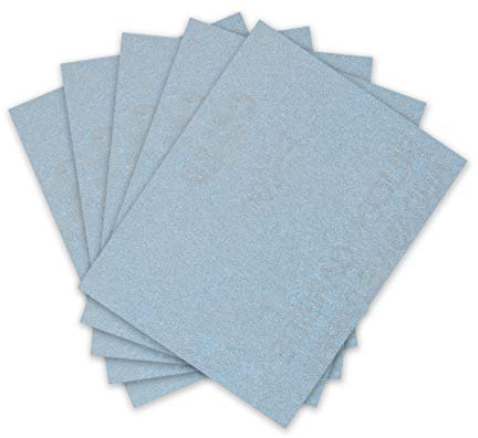 sourcing map 5pcs 5000 Grits Wet Dry Waterproof Sandpaper Assortment 9-inch X 11-inch Abrasive Paper Sheets for Wood Furniture Metal Polishing