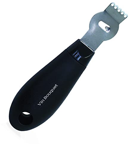 VB VIN BOUQUET FIK 275 Rallador Rebanador de Limón Profesional de Acero Inoxidable para Coctel