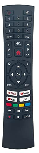 RC4390A Telecomando Fit for AKAI AKT409TS AKTV290 AKTV3219M AKTV3225 | LT2210 LT2411 LT-2411AD LT2803 LT3224 LT-3224HD LT3905HD LT-3906 AKT-409TS AKTV-290 AKTV-3219M AKTV-3225