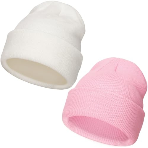 DRESHOW Toddler Beanie Kids Invierno Sombreros Niños Soft Knit Unisex Sombrero para Bebé Niños Niñas Gorro Cálido Beanies para 6-36 Meses