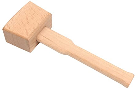 BESTonZON Holzhammer Für Holzarbeit Diy-holzhammer Mit Lederschnitzwerkzeug Werkzeug Für Holzbearbeitung