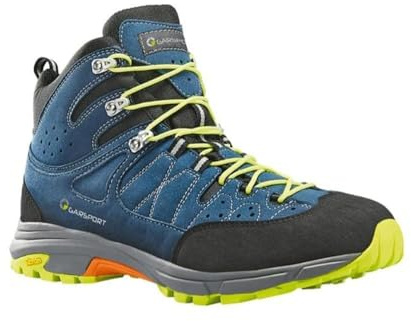 Garsport Herr Fast Trek Mid Tex trekking sko, blå, 43 EU