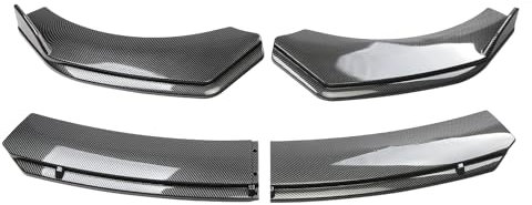 FKLJRRD Auto Frontspoiler für BMW I4 G26 2021-2023,ABS Auto Frontlippe Spoiler FrontstoßStange Splitter Auto Zubehör,Carbon Fiber