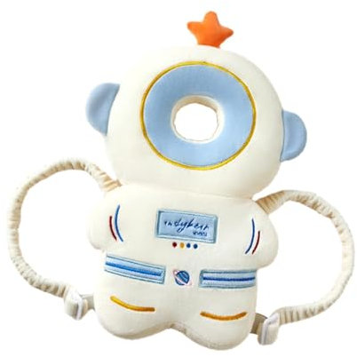Humkopnl Baby-Rucksack, Kopfschutzkissen, Baby-Kopfschutz, Rucksack zum Spazierengehen, niedliches Kopfkissen, Fallschutz, Schutzkissen, verstellbar, Baby für Lauflernhilfen, 35 x 19 x 6 cm