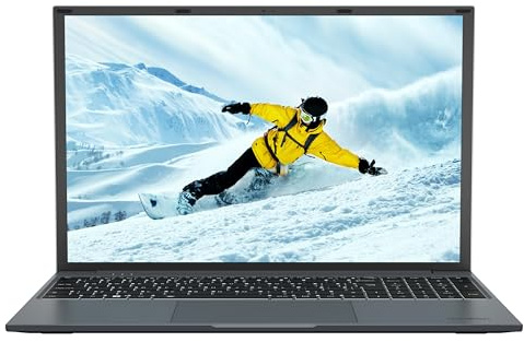MEDION E16433 0,6 cm (16 Zoll) Full HD+ Laptop (Intel Core i7-1255U, 1TB SSD, 16GB DDR5 RAM, Full HD Webcam, WLAN, Win 11 Home)