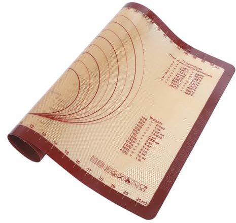 Ciieeo Tapis De Cuisson En Silicone - Antiadhésif Feuille De Macaron Facile À Nettoyer Lavable Au Lave-vaisselle Antidérapant