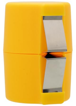 Egg Cracker Tool | Easy Shell Egg Opener | Handheld Egg Seperator Tool | Perfect for Baking, Scrambled Eggs & Omelets – No Mess, No Shell Pieces (Yellow - 1 Pc)