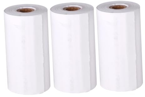 JEWEDECO 3 Rolls Thermal Transfer Paper for Instant Camera Multi-function Home Office Use