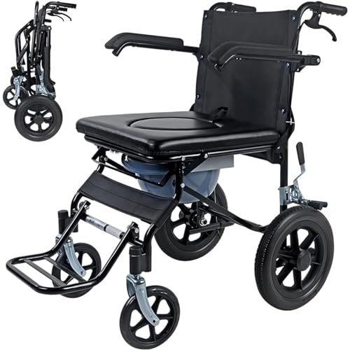 Scalatore Elettrico Cingolato Sedia a rotelle elettrica per scale, sedia a rotelle da viaggio leggera, sedia comoda pieghevole impermeabile con ruote, piccola sedia a rotelle per casa e viag