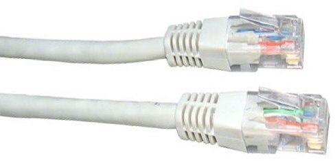 World of Data 5m White Network Cable - CAT5e (enhanced) - RJ45 - Ethernet - Patch - LAN - Router - Modem - 10/100