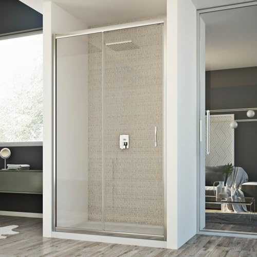 Idralite Duschtür Young 1 Tür 130CM H198 Klarglas