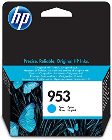 HP 953 (F6U12AE) Original Druckerpatrone Cyan für HP OfficeJet Pro 77xx, 82xx, 87xx