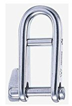 Wichard Other SR81432 Key Shackle with Fixed Bar 5 x 39 mm Multicoloured One Size