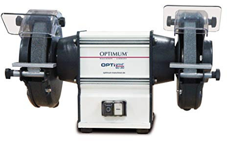 Optimum Doppelschleifer OPTIgrind GU20 230 V (Funkenschutz, bruchsicherem Material) 3101515