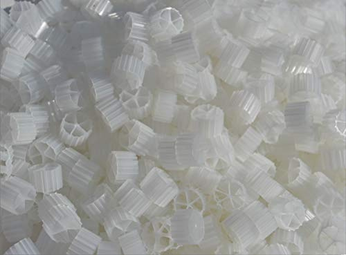 K2 Bio Filter Media Moving Bed Biofilm Reactor (MBBR) for Aquaponics, Aquaculture, Hydroponics - Ponds - Aquariums by Wholesale Koi Farm, (2 Gallons)