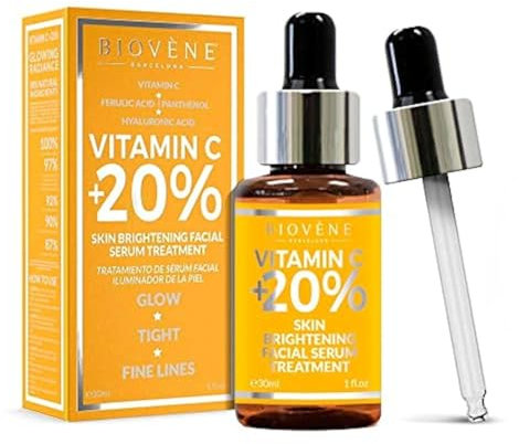NOVA ENGEL Vitamin C +20% Skin Brightening Facial Serum Treatment 30 Ml