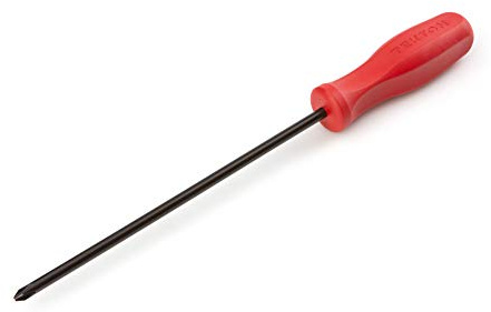 TEKTON Long #2 Phillips Hard-Handle Screwdriver (Black Oxide Blade) | DSP14002