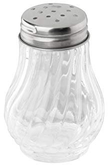 FM PROFESSIONAL Salero cocina/Salero y azucarero/Salero cocina con tapa/salero y azucarero cocina/salero y pimentero/salero con tapa / 50 ml / 5,5x5,5x7 cm / 1 ud