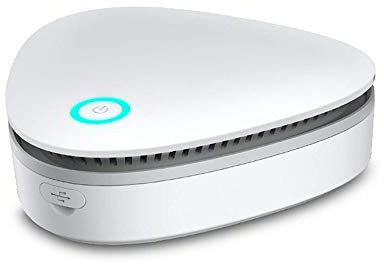 Mini Ozone Generator, Zeerkeer Ozone Portable Refrigerator Air Purifier USB Rechargeable Sterilizer for Freezer, Shoe Cabinet, Wardrobe