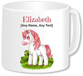 Unicorn Gifts - Personalised Unicorn Mug Jumbo 20oz Name Cup - Great Birthday Christmas Novelty Gifts Idea For Girls Teenager Women