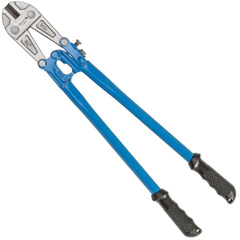 HÖGERT TECHNIK - Bolzenschneider Stangenschere 600mm - Professionelle Kompakt Bolzenschere - Extra gehärtete Schnittkanten – Hochwertiger Chrom-Molybdän-Stahl