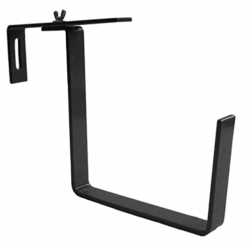Floralo e. K. Halterung für Balkonkästen im 2er-Set aus Metall (Metall, anthrazit)