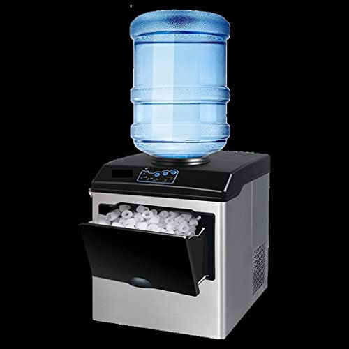 Samnuerly Macchina per Il Ghiaccio da 25 kg Macchina per la casa elettrica Macchina per la casa Multifunzionale per Acqua in Bottiglia Multifunzionale (A 423 * 357 * 452 mm)