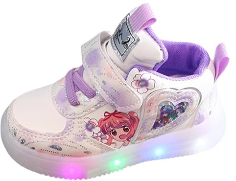Sneaker da Bambina/Ragazzo Sneaker Casual Bambino Ragazzi Scarpe con Ruote per Bambini Luminose A LED Scarpe Sportive Illuminate Sneakers Casual Scarpe Partito Compleanno Che Illuminano Le Scarpe
