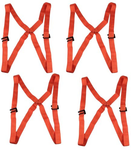 dancepandas 4 Stück Tragegurte Umzug,2 Personen Tragegurt Professionellen,Tragegurte für Möbel zum Heben,Transportieren und Bewegen von Möbeln,Tragfähigkeit 380 kg
