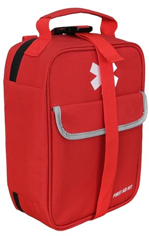 Lyirfan Kit di pronto soccorso vuoto per traumi, portatile, kit di sopravvivenza di emergenza, kit medico per casa, ufficio, auto, attività all'aperto, escursionismo, campeggio