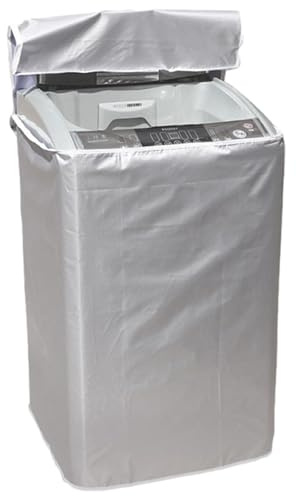 Housse de Machine à Laver Extérieure - Couverture Machine à Laver | Couvercle de Lave-Linge À Charge par le Haut Couverture De Sèche-Linge | Protection Sèche-linge, Polyester, Protection