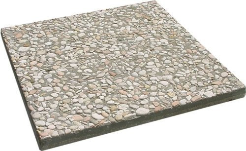 OEM SYSTEMS Base in Pietra per ombrellone Peso 20 kg - Misura 50x50 cm