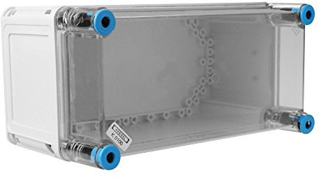 Hensel mit transparentem Deckel Anschlussdose 150x300x170 IP65 Industriegehäuse Abzweigdose K0100 HENSEL 6592 Grau