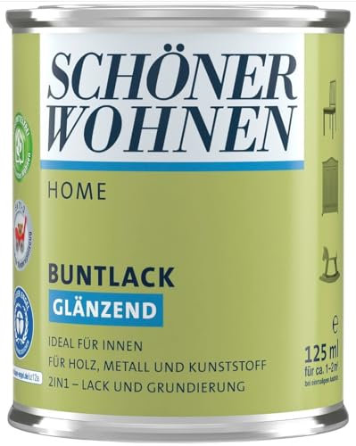 DurAcryl Buntlack Anthrazitgrau 125 ml RAL 7016 Glänzend Schöner Wohnen