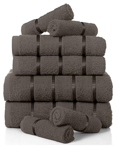 Luxurious 8 Pack Boston Towel Bale Set ( 4 Face, 2 Hand and 2 Bath)