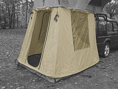 Prime Tech Vorzelt zum Autodachzelt Extended beige 140cm