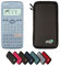 Casio fx-83GT X Blue including a WYNGS protective case in Black - Basic Set