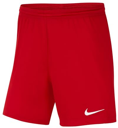 Nike W Nk Dry Park III Short Nb K Sport Shorts - University Red/White, Small
