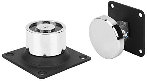 Elektrisches Magnetisches Türschloss, 132,3 Lb Starker Saug Stopper Einzeltür Elektrisches Magnetisches Zugangs Kontroll Schloss für Metall Tür, Brandschutz Tür, Holztür, Glastür