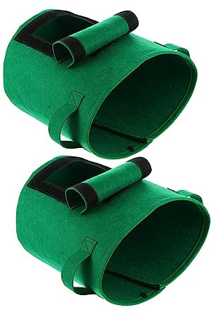 BESPORTBLE 2 STK Kartoffel-Pflanzbeutel Blumentöpfe für den Außenbereich einfacher Pflanzer Töpfe für Pflanzen Pflanzbeutel für Süßkartoffeln Tasche Anlage Blumentopf gefühlt Filzstoff
