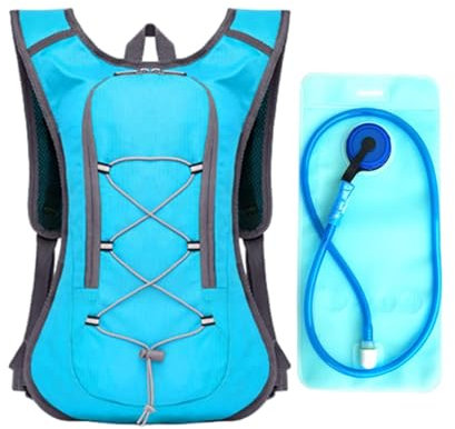 Trinkrucksack zum Laufen | Sport Auslaufsichere Trinkweste | Tragbarer Trinkrucksack zum Laufen, Radfahren, Atmungsaktiver Wasserrucksack für