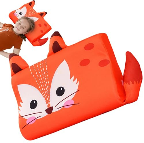Generisch Schlummerkids Kissen | Einzigartige Tiere Schlummerkissen Kinder | Kinder Kissen Memorys Schaum Kinderkopfkissen, Calmly Ergonomisch, Atmungsaktiv und Hautfreundlich