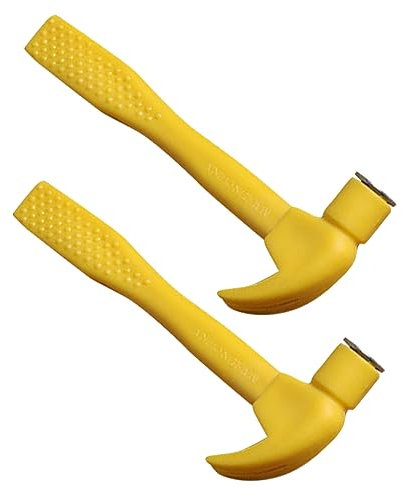 MUSISALY 2stücke Junge Mädchen Spielzeug Hammer Mini Hämmer Für Kleinkinder Leichte Sichere Handtrainer Für Handliche Übung Robustes Pädagogisches Hämmer Spielzeug Für Mädchen Jungen Gesche