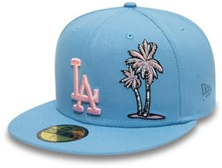 New Era Birdsey 59Fifty - Cappellino LA Dodgers, colore: Azzurro, Blu, 56