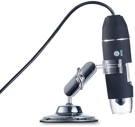 DOITOOL Digitalmikroskop USB Mit Vergrößerung Elektronische Lupe Für Inspektion Led Helligkeitsregelung Kompatibel Mit Win Xp Vista Klares Bild Und Geringer Stromverbrauch