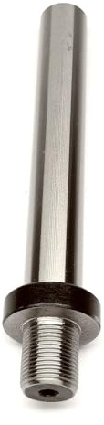 Arbre de broche à filetage solide M14x1mm M14, tige d'arbre de tour à bois, poupée adaptée au Mini mandrin D10-L100 D15-L100(D15-L100)
