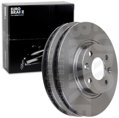 BandelOne enthält 2X Eurobrake Bremsscheiben vorne 258mm Belüftet passend für Logan Sandero