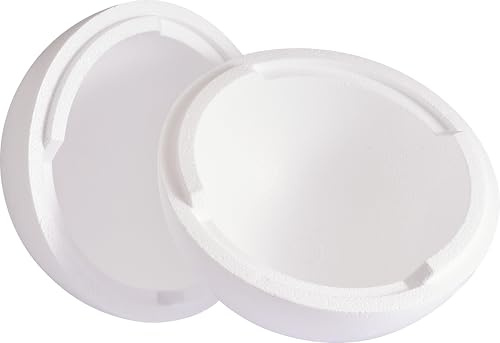Styroporkugel, 2-teilig, Ø 20 cm